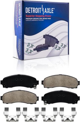 Detroit Axle - Front Brake Kit for 4WD Ford Ranger Explorer Sport Trac B4000 Replacement Disc Brake Rotors Ceramic Brakes Pads in Saudi Arabia