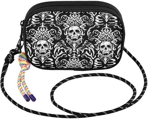 Goth Bat Women's Crossbody Handbags Phone Purse Wallet Bags for Men Women in Saudi Arabia