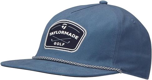 TaylorMade 2024 Daytona Rope Snapback Hat, XS (US, Alpha, X-Small, Steel Blue) in Saudi Arabia