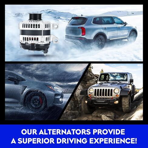 Alternator New Fit for Equinox V6 3.6L 08-09 13-16, for Malibu 08-12 V6 3.6L, for Terrain V6 3.6L 13-16, for Torrent 3.6L 08-09, for Saturn Vue & Aura 3.6L 08-09, for Suzuki XL-7 07-09 in Saudi Arabia