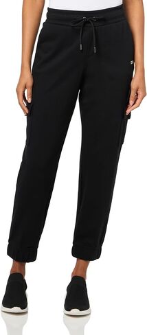 DKNY Women's Mini Stud Logo Cargo Jogger Sweatpant in Saudi Arabia