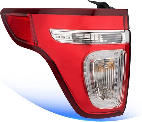 Led Tail Light Compatible with 2011 2012 2013 2014 2015 Ford Explorer XLT/Limited Taillight Rear Stop Brake Side Marker Signal Lamp Assembly Replace #BB5Z13405C (Left Driver Side) in Kuwait