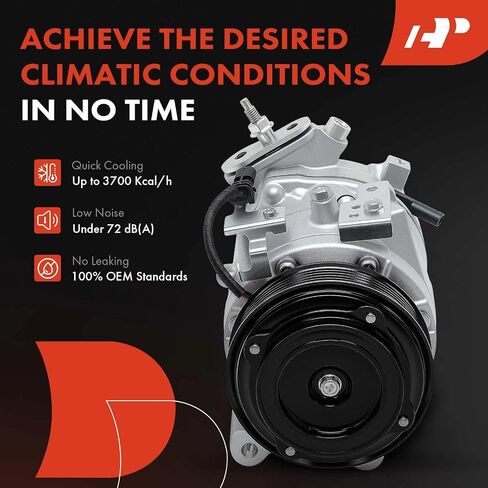A-Premium Air Conditioner AC Compressor with Clutch Compatible with Subaru Forester 2019 2020 2021 2022 2023 in Saudi Arabia