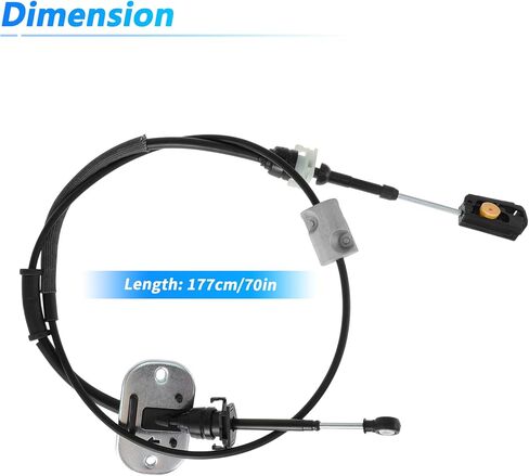 No.8S4Z7E395AG Automatic Transmission Gear Shift Cable for Ford Transit Connect 2010-2013 for Ford Focus 2008-2011 4F27E 2.0L A/T Auto Trans Range Control Lever Cable Assembly in Saudi Arabia