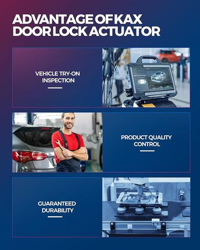 KAX 940-400 Power Door Lock Actuator Motor Front Left Driver Side Compatible with Explorer 1991-2001, Explorer Sport Trac 2001-2005,Truck Lock Actuator Motor Tailgate Lock Assembly in Saudi Arabia