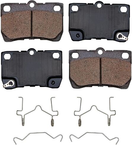 محور ديترويت - طقم فرامل لكزس GS350 GS430 GS450h IS250 IS300 IS350 أمامي 13.15 بوصة وخلفي 12.2 بوصة دوارات فرامل قرصية بديلة وسادات فرامل سيراميك in Saudi Arabia