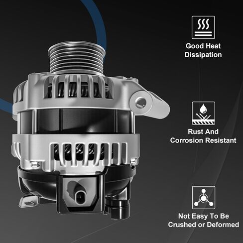 PartsFlow Alternator For 2013-2015 Acura ILX For 2012-2015 Honda Civic For 2012-2014 Honda CRV 12V ‎120A 210-0808 in Saudi Arabia