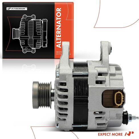 A-Premium Alternator Compatible with Nissan NV200 2013-2016 2.0L & Chevrolet City Express 2015-2018 2.0L, 12V 150A 6-Groove Pulley Clockwise, Replace# A2TX4081, 23100-3LN0A in Saudi Arabia