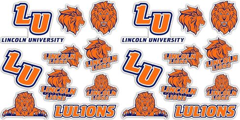 Desert Cactus Lincoln University Stickers (PA) Stickers Lions Vinyl Decals Laptop Water Bottle Car Scrapbook T2 (Type 2) in Saudi Arabia