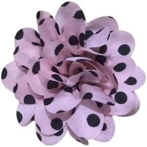 Flower Hair Clip and Brooch Pin Double Color Spot Flower Brooch Lapel Pins Dainty Elegant Camellia Brooch Pin Handmade Flower DIY Clothing Shoes Hats Accessories Wedding Party Dance Banquet Dress Suit Ceremony Jewelry Accessories for Women in Saudi Arabia