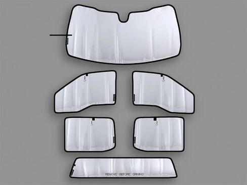 WeatherTech Sunshade Window Shade for Ford F-150 Raptor, Super Duty, F-150 - Full Vehicle Kit (TS0034K2) in Saudi Arabia