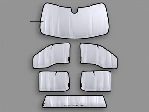 WeatherTech Sunshade Window Shade for Ford F-150 Raptor, Super Duty, F-150 - Full Vehicle Kit (TS0034K2) in Saudi Arabia