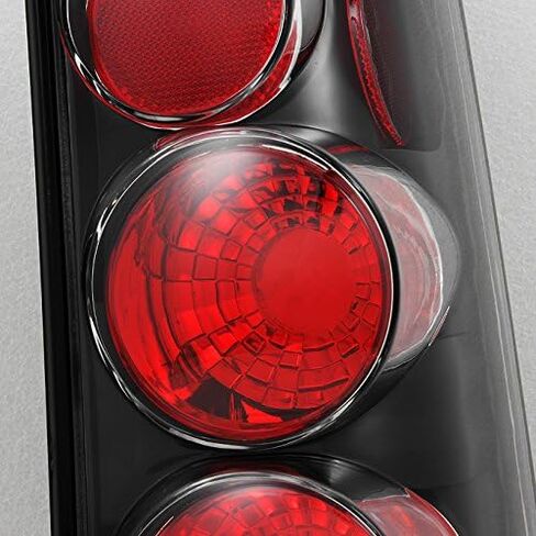 AKKON - For 2003-2014 Chevy Express GMC Savana 1500 | 03-24 2500 3500 Left + Right Black Replacement Tail Lights Lamps Pair in Saudi Arabia