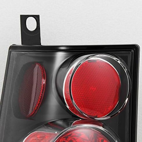 AKKON - For 2003-2014 Chevy Express GMC Savana 1500 | 03-24 2500 3500 Left + Right Black Replacement Tail Lights Lamps Pair in Saudi Arabia