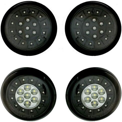 Parts N Go 2006-2011 HHR LED Black Tail Light Set Left Right Driver & Passenger Side - 20778530 15821824 GM2800195 GM2801195 in Saudi Arabia