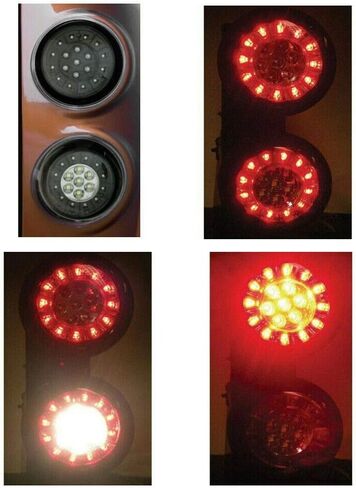Parts N Go 2006-2011 HHR LED Black Tail Light Set Left Right Driver & Passenger Side - 20778530 15821824 GM2800195 GM2801195 in Saudi Arabia