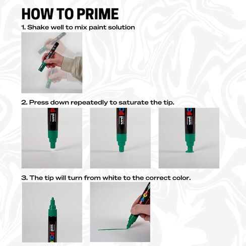 posca Authentic Marker Set, 2 Silver & Gold Professional Grade Paint Markers with 1MR Extra Fine Tip in Kuwait