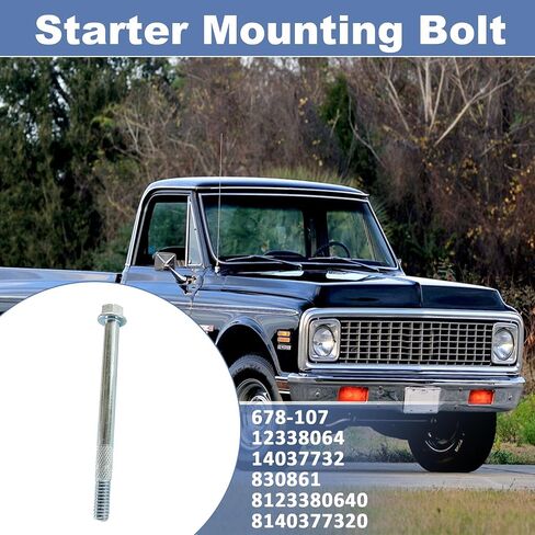 2PCS Starter Bolt 3/8X16 4.33" for Chevrolet Blazer Tahoe Buick Commercial Chassis 678-107 in Saudi Arabia