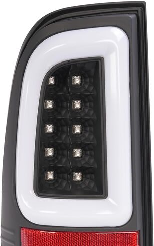 KUAFU زوج أضواء الذيل متوافقة مع 1997-2004 Ford F150 1999-2007 F250 F350 F450 F550 استبدال فائق التحمل لF85Z13404CA F85Z13405CA LED أنبوب شريط الذيل مصباح الفرامل الإسكان الأسود وعدسة واضحة in Saudi Arabia