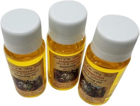 Bethlehem Gifts TM Authentic Christian Anointing Oils Jordan River Holy Waters Church of The Holy Sepulchre (Holy Water 60ml) in Saudi Arabia