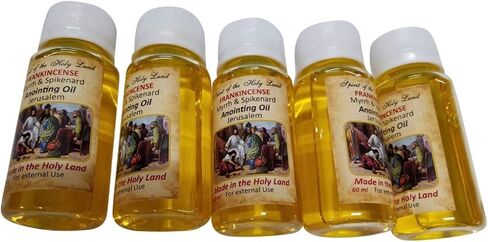Bethlehem Gifts TM Authentic Christian Anointing Oils Jordan River Holy Waters Church of The Holy Sepulchre (Holy Water 60ml) in Saudi Arabia