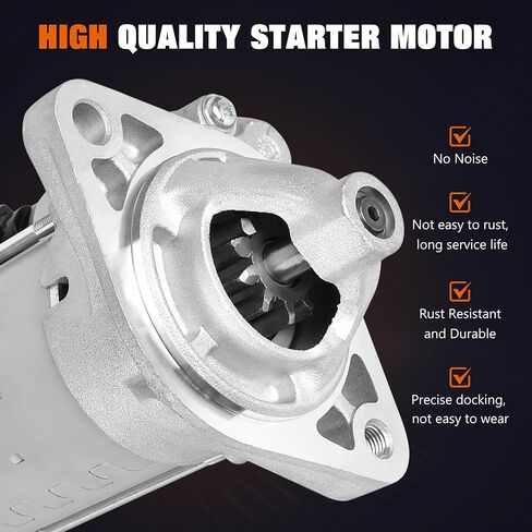 17841 محرك بداية جديد مناسب لـ 2003 2004 2005 2006 2007 2008 Toyota Corolla, Matrix & Pontiac Vibe, L4 1.8L, 1.6KW 12V في اتجاه عقارب الساعة 10 أسنان، استبدال # 28100-0D080، 28100-22090، 428000-0340 in Kuwait