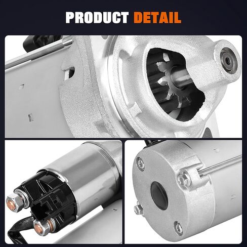 17841 محرك بداية جديد مناسب لـ 2003 2004 2005 2006 2007 2008 Toyota Corolla, Matrix & Pontiac Vibe, L4 1.8L, 1.6KW 12V في اتجاه عقارب الساعة 10 أسنان، استبدال # 28100-0D080، 28100-22090، 428000-0340 in Kuwait