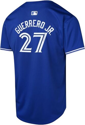Vladimir Guerrero Jr. Toronto Blue Jays MLB Kids Youth 8-20 Blue Alternate Player Jersey in Saudi Arabia