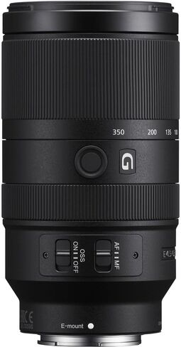 حزمة عدسة Sony Alpha 70-350mm F4.5-6.3 G OSS Super-Telephoto APS-C (أسود) مع منفاخ ملحقات متقدمة بكسل ومجموعة تنظيف | (SEL70350G) in Kuwait