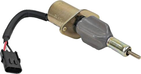 24V Shut Down Solenoid Compatible with/Replacement forHyundai R300 SA-4335-24, 3930234 24V in Saudi Arabia