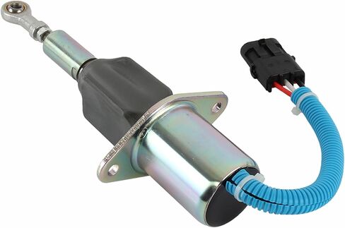 24V Shut Down Solenoid Compatible with/Replacement forHyundai R300 SA-4335-24, 3930234 24V in Saudi Arabia