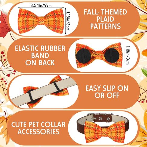 Silkfly 60 PCS COD DOG COD TIES BOLK DOG BOWTIE HOLIDAINGONISES PUPPY أقواس سحر طوق قابلة للفصل للمتوسطة الصغيرة المتوسطة الكبيرة للقطط اللوازم الأليفة (نمط الصيف) in Kuwait