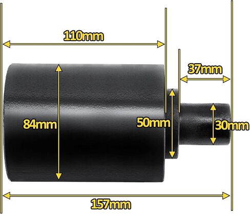 Upgrade RD461-21900 Top Roller - Top Roller Carrier Roller Compatible with Kubota Excavator KX040-4 KX057-4 KX057-5 KX 121-3 KX 161-3 U45S U45ST in Kuwait