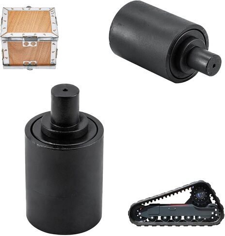 Upgrade RD461-21900 Top Roller - Top Roller Carrier Roller Compatible with Kubota Excavator KX040-4 KX057-4 KX057-5 KX 121-3 KX 161-3 U45S U45ST in Kuwait