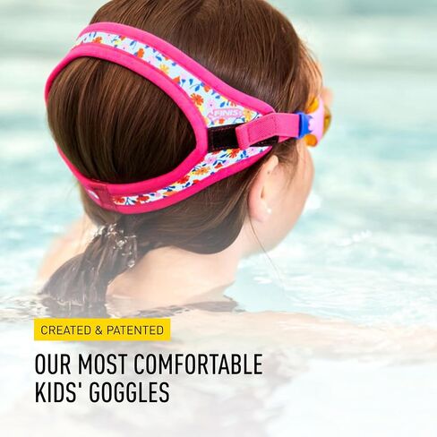 نظارات FINIS Dragonfly - نظارات سباحة تحت الماء للأطفال - حماية من الأشعة فوق البنفسجية - مضادة للضباب - نظارات سباحة للأطفال من سن 3 إلى 8 سنوات - قوة الزهرة in Kuwait