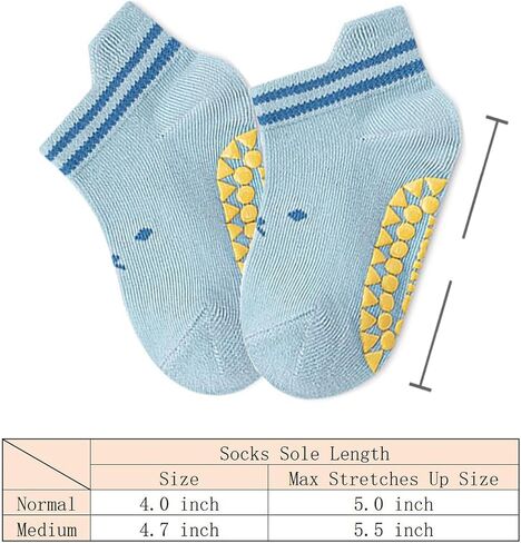 Baby Knee Pads for Crawling (3 Pairs) and Baby Socks for Walking (3 Pairs), Walking Protector For Toddler Girl Boy 1-3 in Saudi Arabia