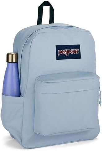JanSport SuperBreak Plus Backpack with Padded 15-inch Laptop Sleeve and Integrated Bottle Pocket - Spacious and Durable Daypack for Work and Travel - Graffitied in Saudi Arabia