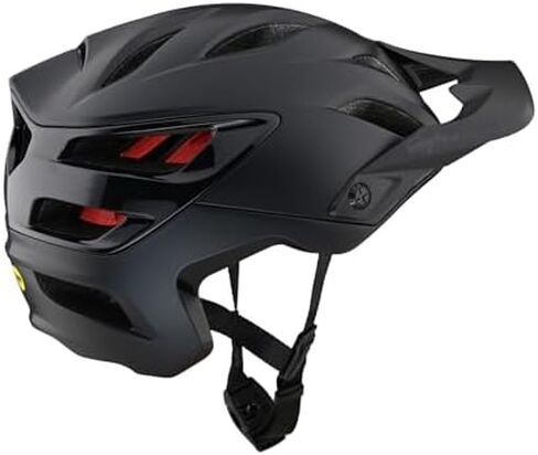Troy Lee Designs A3 Adult Half Shell Mountain Bike Trail All Mountain Helmet W/MIPS Pin White/Red, X-Large/XX-Large in Saudi Arabia