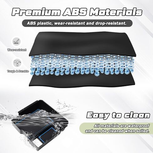 Center Console Organizer for GMC Acadia 2017-2023 Accessories Acadia SL SLE SLT Denali AT4 Armrest Insert Console Tray ABS Organizer Armrest Storage Box in Kuwait