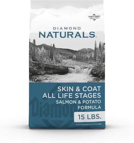 Diamond Naturals All Life Stages Chicken and Rice Formula Dry Dog Food Protein from Real Chicken, and Probiotics 40 Pound (Pack of 1) in Kuwait