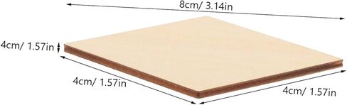 30Pcs Diamond Shaped Wood Slices, 3.14x1.57in Unfinished Wooden Diamond Shape Pieces, Wooden Diamond Shape Diamond Wood Shapes Blank Slices for DIY Crafts Holiday Decoration in Kuwait