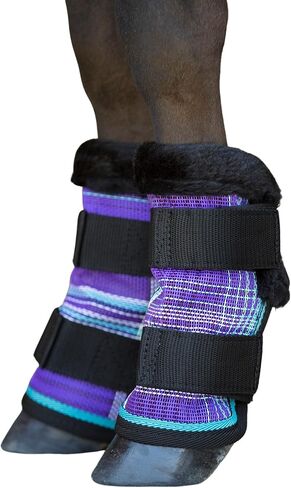 Kensington KPP Miniature Horse Fly Boots - Fly Pony Horse Boots Perfect for Equine Leg Wraps and Maximum Horse Fly Protection in Kuwait