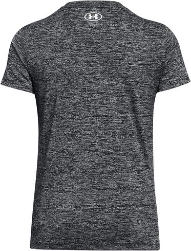 حذاء نسائي من Under Armour Tech Twist بأكمام قصيرة ورقبة على شكل حرف V، (350) ماتريكس أخضر/أبيض/أبيض، مقاس متوسط in Kuwait