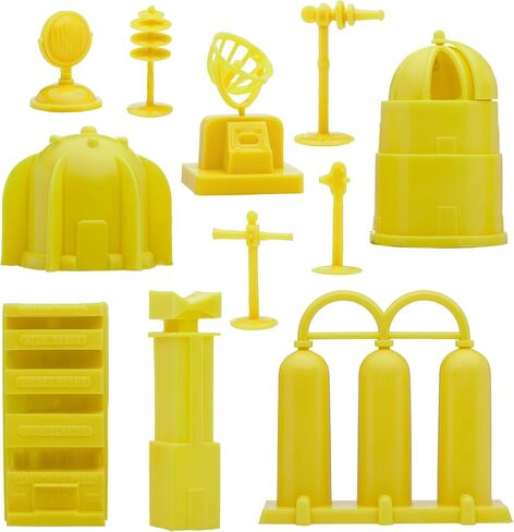 BMC Classic SciFi Mars Base Camp - 24pc Plastic Army Men Space Accessory Playset in Kuwait