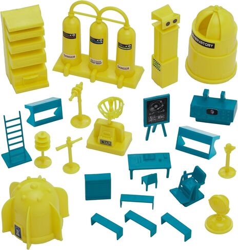 BMC Classic SciFi Mars Base Camp - 24pc Plastic Army Men Space Accessory Playset in Kuwait