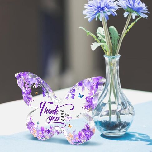 Office Desk Decor for Women Purple Desk Decoration Accessories Purple Gifts for Women Birthday Inspirational Religious Gift for Female Home Table Decoration in Kuwait