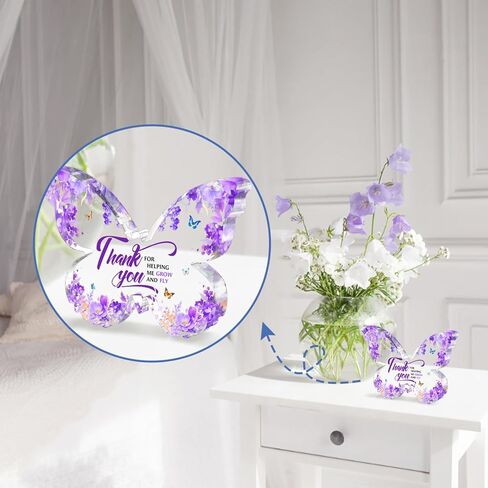 Office Desk Decor for Women Purple Desk Decoration Accessories Purple Gifts for Women Birthday Inspirational Religious Gift for Female Home Table Decoration in Kuwait