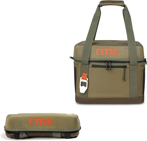 RTIC Everyday Cooler, Soft Sided Portable Insulated Cooling for Lunch, Beach, Drink, Beverage, Travel, Camping, Picnic, for Men and Women in Saudi Arabia