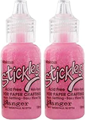 Ranger Industries Hibiscus Stickles Glitter Glue .5oz ، 0.5oz in Kuwait