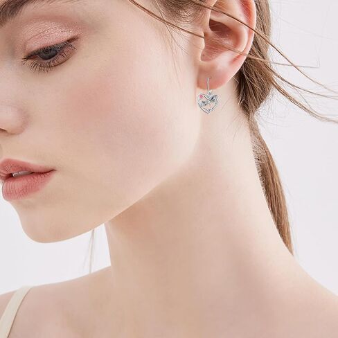 Blue Dragonfly Earrings for Women 925 Sterling Silver Dragonfly Leverback Earrings Animal Dragonfly Jewelry Gifts for Mothers Day in Kuwait